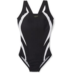 Speedo Quantum Fusion Splice One Piece Swimsuit Women's Size 8 NWT
